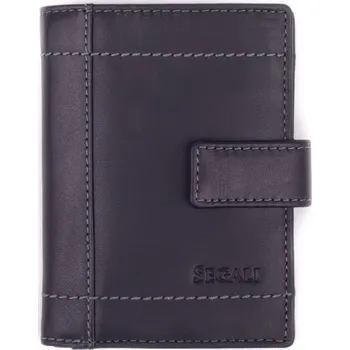 Peněženka SEGALI Pánská kožená peněženka 7516L black + 2 měsíce na vrácení zboží