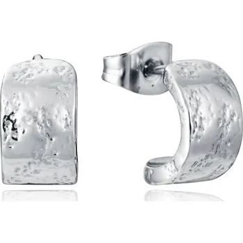 Módní doplněk Viceroy Moderní půlkruhové náušnice Beat 75383E01000 + 2 měsíce na vrácení zboží