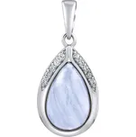 Silvego Stříbrný přívěsek s přírodním achátem jst13326ba + 2 měsíce na vrácení zboží