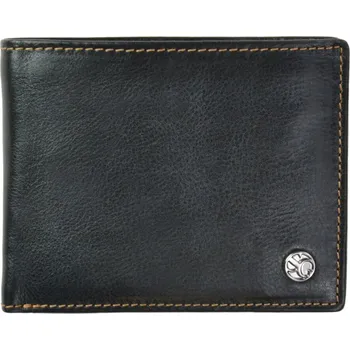 Peněženka SEGALI Pánská kožená peněženka 907 114 026 black/cognac + 2 měsíce na vrácení zboží