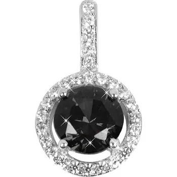 Módní doplněk Silver Cat Stříbrný přívěsek s krystaly SC164 + 2 měsíce na vrácení zboží