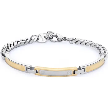 Náramek S'Agapõ Bicolor náramek z oceli pro muže Titan STI17 + 2 měsíce na vrácení zboží