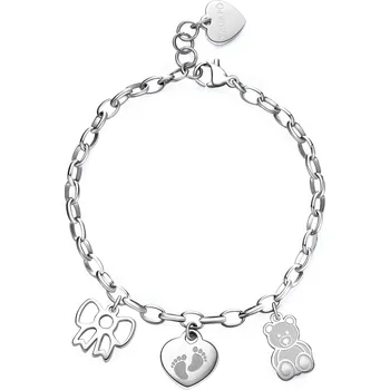 Náramek S'Agapõ Půvabný ocelový náramek Narození miminka Happy SHAR15 + 2 měsíce na vrácení zboží