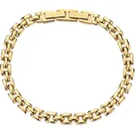 S'Agapõ Moderní pozlacený náramek Ripple SRP98 + 2 měsíce na vrácení zboží