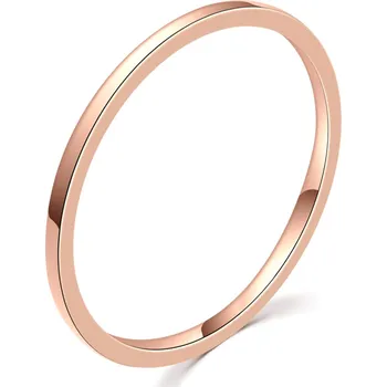 Prsten MOISS Minimalistický bronzový prsten R000199 48 mm + 2 měsíce na vrácení zboží