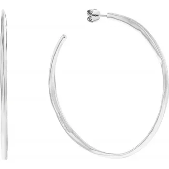 Náušnice Calvin Klein Ocelové náušnice kruhy Molten Pebble 35000111 + 2 měsíce na vrácení zboží