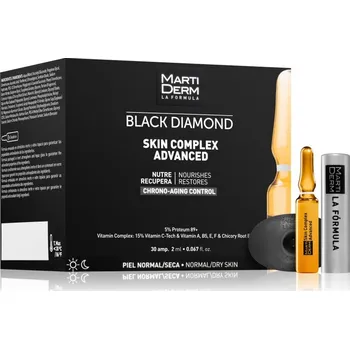 Pleťové sérum MartiDerm Black Diamond Skin Complex Advanced ampulky pro unavenou pleť 30x2 ml