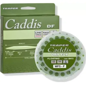 Muškařská šňůra Traper Caddis DF WF-4-F