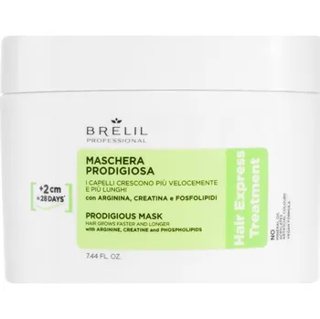 Vlasová regenerace Brelil Professional Hair Express Prodigious Mask maska pro růst vlasů a posílení od kořínků 220 ml
