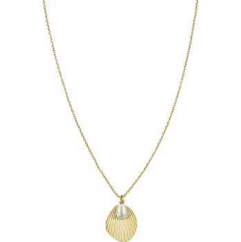 Šperk Rosefield Pozlacený ocelový náhrdelník s mušlí Amber JSPNG-J159 + 2 měsíce na vrácení zboží