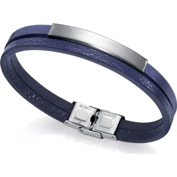 Módní doplněk Viceroy Pánský kožený náramek Air 15083P01013 + 2 měsíce na vrácení zboží