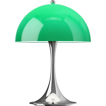 Lampička Přenosná lampa Panthella 250 "Chrome Opal Green" Louis Poulsen