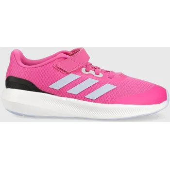 Chlapecké tenisky Dětské sneakers boty adidas RUNFALCON 3. EL K HP5874 růžová 30X, EUR 38 2/3