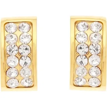 Šperk Oliver Weber Něžné pozlacené náušnice s krystaly Ember Lumiere 23228G + 2 měsíce na vrácení zboží