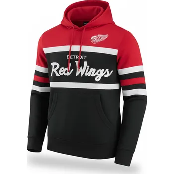 Pánská mikina Mitchell & Ness Pánská mikina Detroit Red Wings NHL Head Coach Hoodie Velikost: S