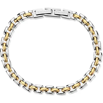 Náramek S'Agapõ Originání bicolor náramek Ripple SRP99 + 2 měsíce na vrácení zboží