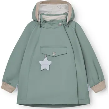 MINI A TURE Dětská nepromokavá bunda MATWAI "Granite Green" VELIKOST: 92/2 roky