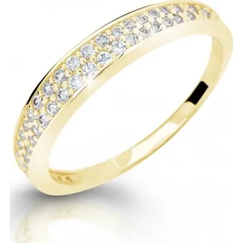 Prsten Cutie Diamonds Krásný prsten ze žlutého zlata s diamanty DZ6810-2649-10-X-1 62 mm + 2 měsíce na vrácení zboží