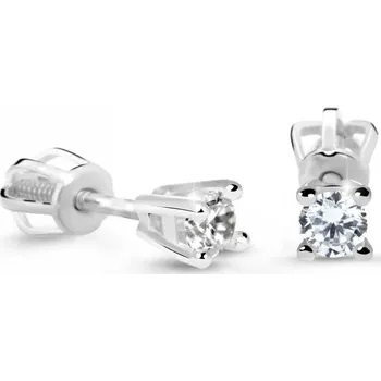 Náušnice Cutie Diamonds Náušnice z bílého zlata s diamanty DZ61062-30-00-X-2 + 2 měsíce na vrácení zboží