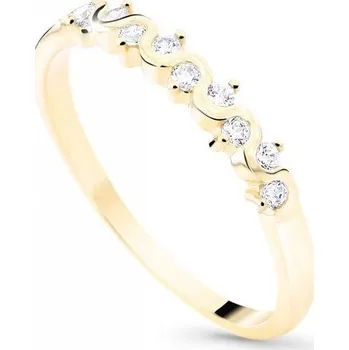Prsten Cutie Diamonds Diamantový prsten ze žlutého zlata DZ8022-2086-10-X-1 55 mm + 2 měsíce na vrácení zboží
