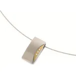 Boccia Titanium Bicolor titanový přívěsek s pravými diamanty 0793-04 + 2 měsíce na vrácení zboží