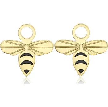 Módní doplněk S'Agapõ Přívěsky na kruhové náušnice Včelky Happy Ears SHE031 + 2 měsíce na vrácení zboží
