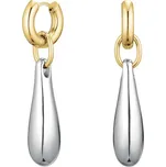 Rosefield Elegantní bicolor náušnice 2v1 Dome JEDPD-J1215 + 2 měsíce na vrácení zboží