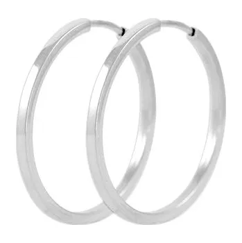 Šperk Soliter Kruhové náušnice z bílého zlata 231 001 00200 07 + 2 měsíce na vrácení zboží