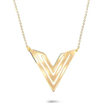 Náhrdelník Cutie Jewellery Moderní dámský náhrdelník ze žlutého zlata Z0110-40-X-1 + 2 měsíce na vrácení zboží