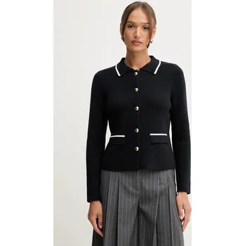 Dámský svetr Bavlněný kardigan Barbour COLLEEN LKN1668 námořnická modř 59X, vel. 44