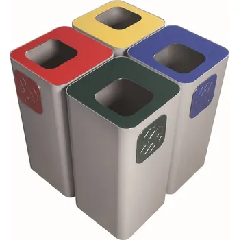 Odpadkový koš Odpadkový koš TKG Pure Essential 392019, 60 L, bílý