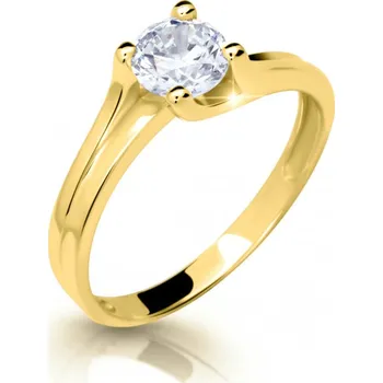 Prsten Cutie Jewellery Dokonalý prsten ze žlutého zlata se zirkonem Z6871-2530-10-X-1 56 mm + 2 měsíce na vrácení zboží