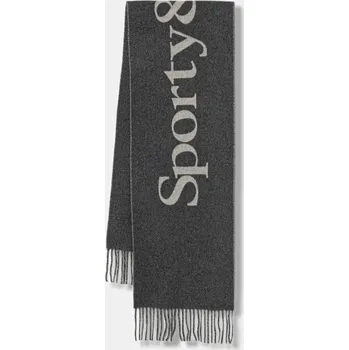 Šála Vlněná šála Sporty & Rich Big Serif, ONE SIZE, šedá, 09X