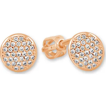 Náušnice Soliter Třpytivé náušnice z růžového zlata 745 239 001 00622 0500000 + 2 měsíce na vrácení zboží