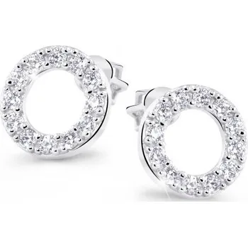 Náušnice Cutie Diamonds Půvabné peckové náušnice z bílého zlata s brilianty DZ8038-30-00-X-2 + 2 měsíce na vrácení zboží
