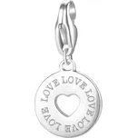 S'Agapõ Ocelový přívěsek Amore Happy SHA367 + 2 měsíce na vrácení zboží