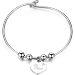 S'Agapõ Pevný ocelový náramek Be My Always Be Happy SBM22 + 2 měsíce na vrácení zboží