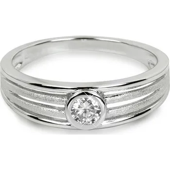 Módní doplněk Silver Cat Oslnivý stříbrný prsten s kubickým zirkonem Classics SC209 56 mm + 2 měsíce na vrácení zboží