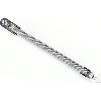 kabelová chránička Kabelová průchodka pancéřová do dveří 300x10mm nerezová s kovovými koncovkami