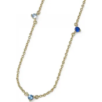 Šperk Oliver Weber Půvabný pozlacený náhrdelník se zirkony 12221G + 2 měsíce na vrácení zboží