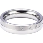 Boccia Titanium Titanový snubní prsten s diamanty 0129-03 60 mm + 2 měsíce na vrácení zboží