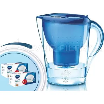 Filtrační konvice Brita Marella XL memo modrá 3,5l + 12 filtrů Maxtra PRO