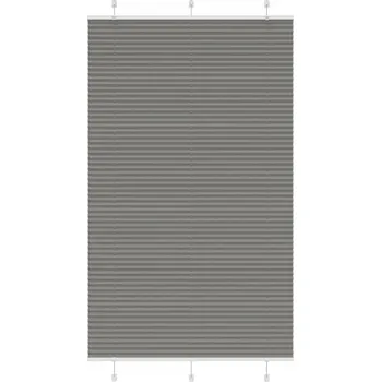 Roleta Roleta plisé antracitová 115x200 cm Šířka látky