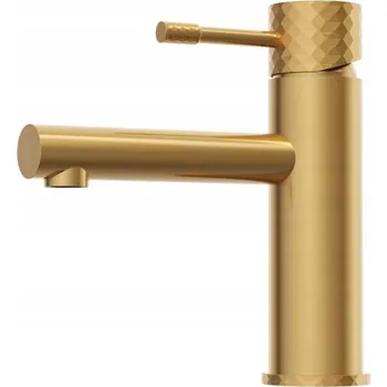 Vodovodní baterie Stojánková umyvadlová baterie Gamma zlatá