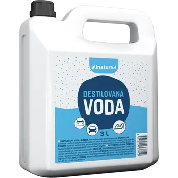 Destilovaná voda Allnature Destilovaná voda 3 l