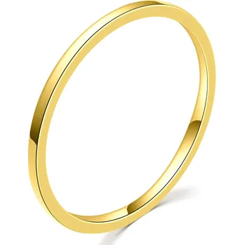 Prsten MOISS Minimalistický pozlacený prsten R0001984 45 mm + 2 měsíce na vrácení zboží