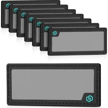 Savior Equipment® Magnetické popisovatelné ID štítky Savior® / 8 ks, Barva: Černá