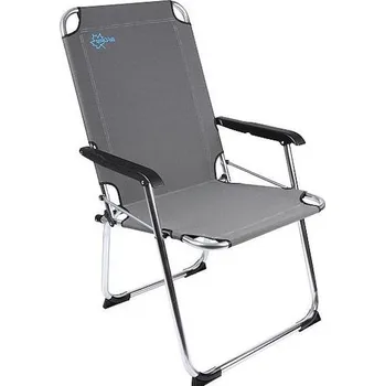 kempingová skříňka Židle Bo-Camp Copa Rio Comfort Barva: šedá