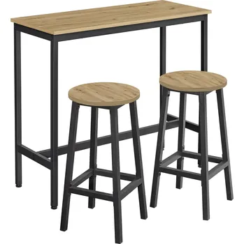 jídelní souprava Jídelní set 1+2, barový stůl 100x40 cm a barové židle TAYLOR ARTISAN