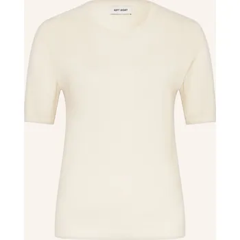 Dámský svetr Soft Goat Dámské Pletené Tričko Z Kašmíru, režná, 40